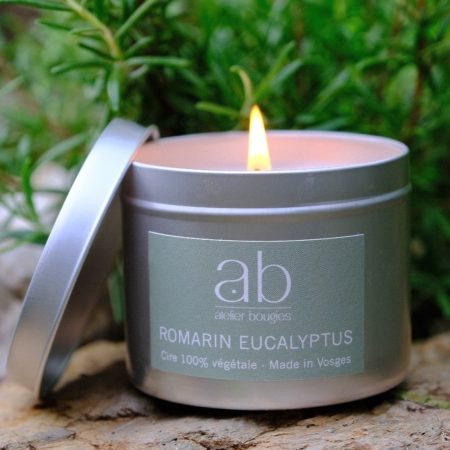bougie artisanale romarin eucalyptus atelier bougie