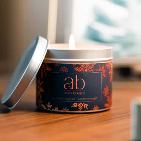 bougie artisanale Noel