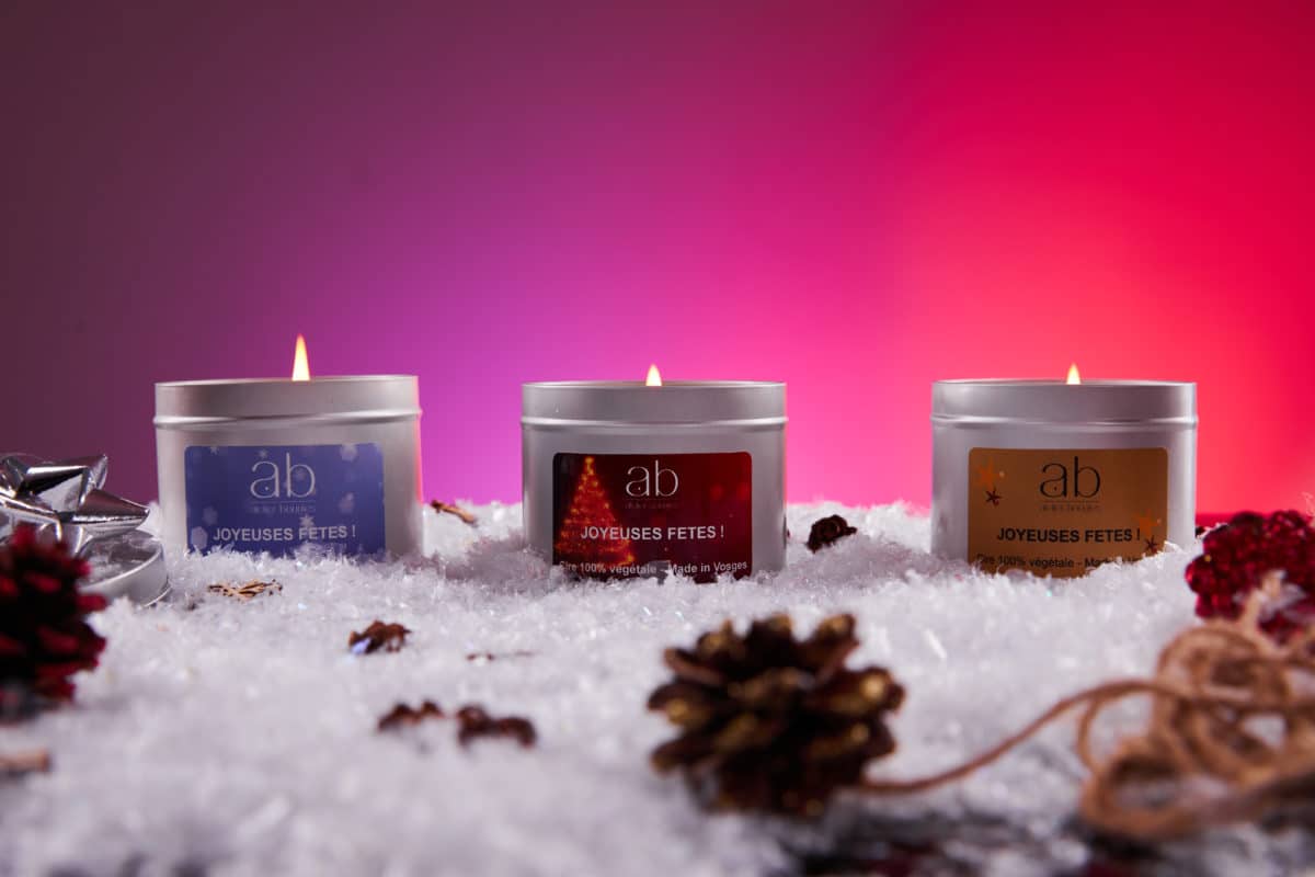 Kit DIY Bougie Sable Artisanal - Cire De Soja, Parfum, Mèches Et Verre Inclus - Idée Cadeau Créative Noël, Anniversaire